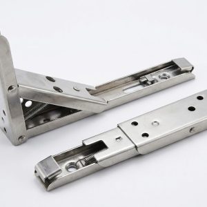 Soporte Plegable Acero Inoxidable para Estantes